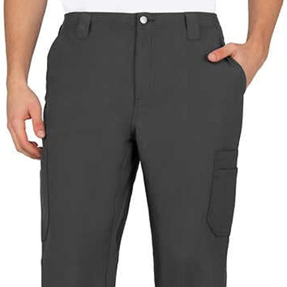 COPY - Perflex Men's Scrub Pants, Grey, Small